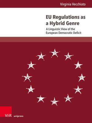 cover image of EU Regulations as a Hybrid Genre